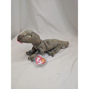 TY Beanie Baby - SCALY the Lizard (9.5 inch) Stuffed Animal Plush Toy EXCELLENT